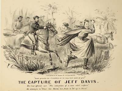 De Gevangenneming van Jeff Davis door Giles
